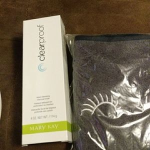 Clearproof charcoal mask